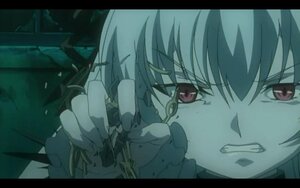 Rating: Safe Score: 0 Tags: 1girl clenched_teeth face fingerless_gloves gloves image letterboxed red_eyes solo suigintou tears teeth User: admin