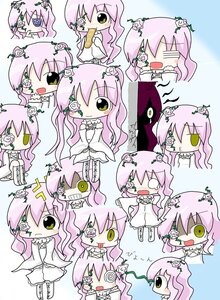 Rating: Safe Score: 0 Tags: 1girl angry blush chibi dress expression_chart expressions hat image kirakishou long_hair pout solo surprised sweatdrop tears User: admin
