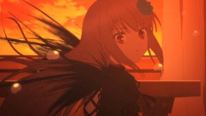 Rating: Safe Score: 0 Tags: 1girl bangs cloud evening eyebrows_visible_through_hair floating_hair flower hair_flower hair_ornament image long_hair looking_at_viewer outdoors rose sky solo suigintou sunset upper_body User: admin