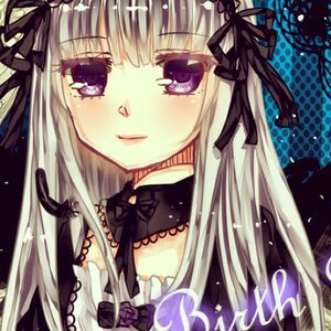 Rating: Safe Score: 0 Tags: 1girl bangs black_ribbon blunt_bangs dress flower image long_hair looking_at_viewer purple_eyes ribbon rose silver_hair smile solo suigintou User: admin