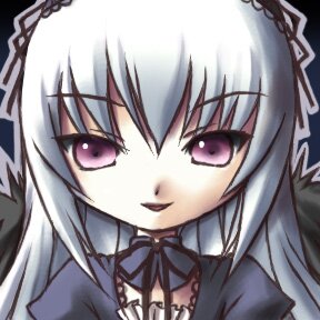 Rating: Safe Score: 0 Tags: 1girl close-up dress eyebrows_visible_through_hair hairband image long_hair long_sleeves looking_at_viewer open_mouth parted_lips pink_eyes ribbon silver_hair simple_background smile solo suigintou white_background User: admin