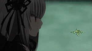 Rating: Safe Score: 0 Tags: 1girl auto_tagged bangs black_dress closed_mouth dress eyebrows_visible_through_hair flower hair_ribbon hairband image long_hair profile red_eyes ribbon rose smile solo suigintou User: admin