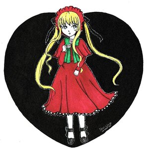 Rating: Safe Score: 0 Tags: 1girl bangs black_footwear blonde_hair blue_eyes bonnet bow bowtie capelet dated dress flower full_body green_bow green_neckwear image long_hair long_sleeves looking_at_viewer red_capelet red_dress rose shinku shoes sidelocks signature solo standing twintails very_long_hair User: admin