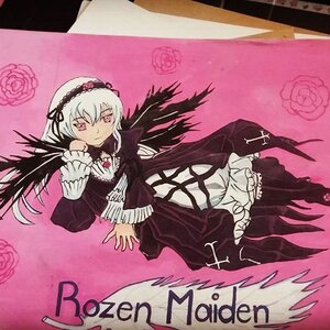 Rating: Safe Score: 0 Tags: 1girl dress flower frilled_sleeves frills hairband image long_hair long_sleeves looking_at_viewer pink_eyes pink_flower pink_rose purple_rose rose silver_hair solo suigintou wings User: admin