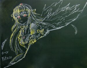 Rating: Safe Score: 0 Tags: 1girl black_background image long_hair looking_at_viewer red_eyes solo suigintou upper_body wings User: admin