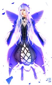 Rating: Safe Score: 0 Tags: 1girl bangs dress full_body image long_hair looking_at_viewer red_eyes solo standing striped suigintou vertical_stripes User: admin