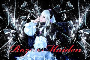 Rating: Safe Score: 0 Tags: 1girl constellation dress flower long_hair long_sleeves red_eyes sky solo space star_(sky) starry_sky very_long_hair white_hair User: admin
