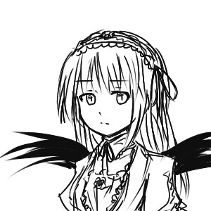 Rating: Safe Score: 0 Tags: 1girl bangs closed_mouth detached_collar eyebrows_visible_through_hair frills greyscale hairband image lolita_hairband long_hair looking_at_viewer monochrome simple_background solo suigintou upper_body white_background wings User: admin