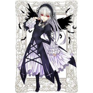 Rating: Safe Score: 0 Tags: 1girl auto_tagged black_dress black_ribbon black_wings boots dress feathers flower frilled_sleeves frills full_body hairband image juliet_sleeves long_hair long_sleeves looking_at_viewer puffy_sleeves red_eyes ribbon rose silver_hair solo standing suigintou wings User: admin