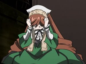 Rating: Safe Score: 0 Tags: 1girl brown_hair covering_eyes dress full_body green_dress hat image long_hair long_sleeves solo suiseiseki very_long_hair User: admin