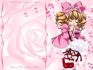 Rating: Safe Score: 0 Tags: 1girl blonde_hair blush bow closed_eyes dress drill_hair frills full_body hair_bow hina_ichigo hinaichigo image long_sleeves pink_bow ribbon shoes short_hair solo tears User: admin