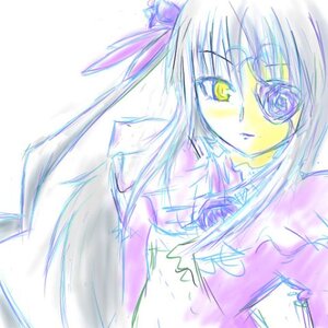 Rating: Safe Score: 0 Tags: 1girl barasuishou blue_flower blue_rose dress eyepatch flower hair_flower hair_ornament image long_hair looking_at_viewer purple_rose ribbon rose solo suigintou upper_body yellow_eyes User: admin