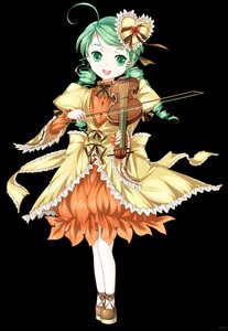 Rating: Safe Score: 0 Tags: 1girl :d ahoge black_background bow bow_(instrument) commentary_request dress drill_hair earrings frills full_body green_eyes green_hair hair_ornament highres holding image instrument jewelry juliet_sleeves kanaria lolita_fashion long_hair long_sleeves looking_at_viewer mtyy music musical_note open_mouth orange_dress photoshop_(medium) playing_instrument puffy_sleeves rozen_maiden simple_background smile solo standing transparent_background violin white_legwear User: admin