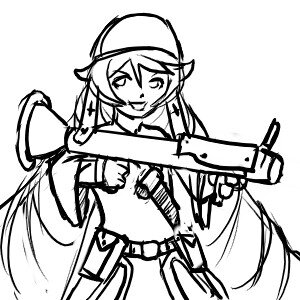 Rating: Safe Score: 0 Tags: 1girl greyscale hat image monochrome sketch smile solo suiseiseki User: admin