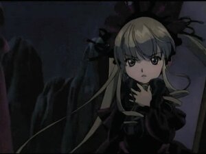 Rating: Safe Score: 0 Tags: 1girl bangs black_dress blonde_hair closed_mouth dark dress drill_hair expressionless image long_hair long_sleeves looking_at_viewer parted_lips shinku solo twintails upper_body User: admin