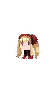 Rating: Safe Score: 0 Tags: 1girl blonde_hair chibi dress image long_hair shinku simple_background solo twintails User: admin