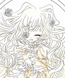 Rating: Safe Score: 0 Tags: 1girl closed_eyes dress flower image kirakishou long_hair monochrome rose solo thorns very_long_hair User: admin