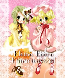 Rating: Safe Score: 0 Tags: 1girl blonde_hair bow dress food frills green_eyes hair_bow hinaichigo holding image kanaria long_sleeves looking_at_viewer pair pantyhose pink_bow short_hair smile twins User: admin