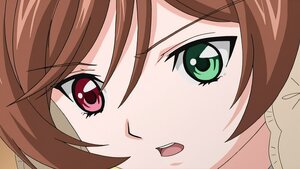 Rating: Safe Score: 0 Tags: 1girl blush brown_hair close-up eyebrows_visible_through_hair face green_eyes image looking_at_viewer open_mouth short_hair solo suiseiseki User: admin