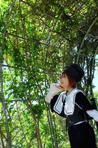 Rating: Safe Score: 0 Tags: 1girl brown_eyes brown_hair dappled_sunlight day hat lips nature outdoors realistic short_hair solo souseiseki sunlight tree User: admin