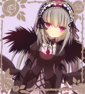 Rating: Safe Score: 0 Tags: 1girl :< bad_id bad_pixiv_id black_ribbon black_wings dress flower frills gothic_lolita hairband image juliet_sleeves kuroisiratama lolita_fashion lolita_hairband long_hair long_sleeves looking_at_viewer lowres pink_eyes puffy_sleeves red_eyes ribbon rose rozen_maiden silver_hair solo suigintou wings User: admin