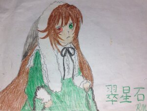 Rating: Safe Score: 0 Tags: 1girl brown_hair closed_mouth dress expressionless green_dress green_eyes heterochromia long_hair long_sleeves looking_at_viewer red_eyes solo suiseiseki very_long_hair User: admin