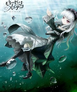 Rating: Safe Score: 0 Tags: 1girl air_bubble black_footwear boots bubble dress frills hairband image lolita_hairband long_hair long_sleeves red_eyes silver_hair solo suigintou underwater User: admin