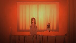 Rating: Safe Score: 0 Tags: 2girls bed brown_hair curtains image indoors kakizaki_megu long_hair multiple_girls solo standing suigintou window User: admin