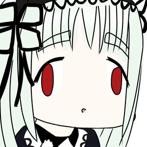 Rating: Safe Score: 0 Tags: 1girl blush close-up face image open_mouth smile solo suigintou User: admin