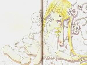 Rating: Safe Score: 0 Tags: 1girl blonde_hair closed_eyes doll_joints dress drill_hair flower image joints long_hair rose shinku sitting solo very_long_hair white_flower white_rose User: admin