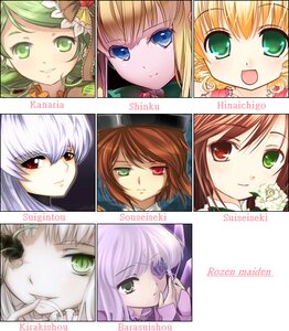 Rating: Safe Score: 0 Tags: 6+girls blonde_hair blue_eyes brown_hair flower green_eyes green_hair hat heterochromia hina_ichigo image kanaria long_hair looking_at_viewer multiple multiple_girls red_eyes rose shinku short_hair siblings sisters smile souseiseki suigintou suiseiseki tagme twins twintails User: admin