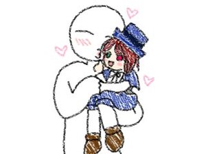 Rating: Safe Score: 0 Tags: 1girl blue_dress blush hat heart heterochromia hug image long_sleeves open_mouth red_eyes red_hair short_hair smile solo souseiseki top_hat white_background User: admin