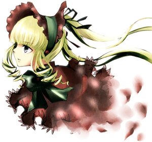 Rating: Safe Score: 0 Tags: 1girl bad_id bad_pixiv_id bangs blonde_hair blue_eyes bonnet bow bowtie dress drill_hair frills hair_ribbon image long_hair long_sleeves looking_afar nakagawa profile ribbon rose rozen_maiden shinku simple_background solo twintails upper_body white_background User: admin