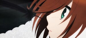 Rating: Safe Score: 0 Tags: 1girl blush brown_hair close-up green_eyes image short_hair solo suiseiseki User: admin