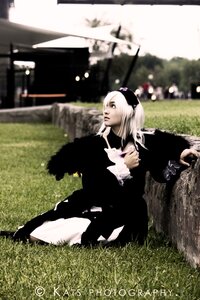 Rating: Safe Score: 0 Tags: 1girl black_dress dress grass hat outdoors solo suigintou User: admin