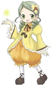 Rating: Safe Score: 0 Tags: 1girl :d blush chaba_(chabanyu) dress drill_hair flower frills full_body green_eyes green_hair hair_ornament heart image kanaria long_sleeves magic open_mouth pantyhose rose rozen_maiden shoes simple_background smile solo standing turtleneck twin_drills twintails white_background white_legwear yellow_dress User: admin