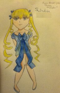 Rating: Safe Score: 0 Tags: 1girl bare_shoulders blonde_hair blue_bow blue_dress blue_eyes bow curly_hair dress drill_hair full_body hair_ornament image long_hair shinku smile solo standing twin_drills twintails User: admin