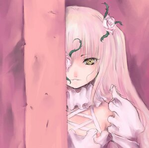 Rating: Safe Score: 0 Tags: 1girl artist_request flower flower_eyepatch image kirakishou long_hair lowres navel peeking_out pink_flower pink_hair rose rozen_maiden solo white_flower white_rose yellow_eyes User: admin