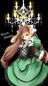 Rating: Safe Score: 0 Tags: 1girl brown_hair dress frills green_dress green_eyes head_scarf heterochromia image long_hair long_sleeves looking_at_viewer open_mouth red_eyes solo suiseiseki twintails very_long_hair User: admin