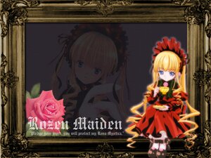 Rating: Safe Score: 0 Tags: 1girl blonde_hair blue_eyes bonnet bow bowtie cup dress flower food image long_hair looking_at_viewer pink_rose red_flower red_rose rose shinku sitting solo teacup User: admin