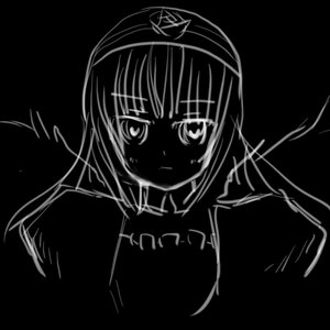 Rating: Safe Score: 0 Tags: 1girl akemi_homura greyscale image looking_at_viewer magical_girl monochrome simple_background solo suigintou upper_body User: admin