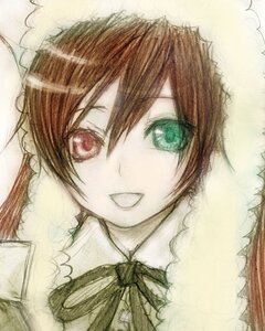 Rating: Safe Score: 0 Tags: :d bangs black_ribbon fur-trimmed_capelet fur-trimmed_coat fur_trim green_eyes hair_between_eyes image looking_at_viewer neck_ribbon open_mouth portrait red_eyes ribbon smile solo suiseiseki User: admin