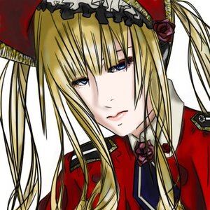 Rating: Safe Score: 0 Tags: 1girl blonde_hair blue_eyes flower image long_hair portrait rose shinku simple_background solo twintails white_background User: admin