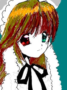 Rating: Safe Score: 0 Tags: 1girl bangs black_neckwear closed_mouth face green_eyes image looking_at_viewer neck_ribbon pixel_art portrait ribbon short_hair simple_background smile solo suiseiseki white_shirt User: admin