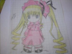 Rating: Safe Score: 0 Tags: 1girl blonde_hair blue_eyes bow bowtie dress drill_hair full_body hat image long_hair long_sleeves looking_at_viewer photo red_dress shinku shoes solo standing twin_drills twintails very_long_hair white_legwear User: admin