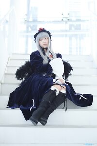 Rating: Safe Score: 0 Tags: 1boy 1girl boots cape dress long_hair sitting solo suigintou User: admin