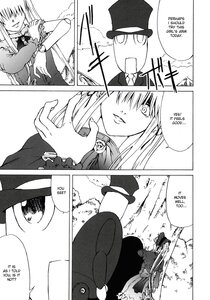 Rating: Safe Score: 0 Tags: 1boy 1girl bowtie comic doujinshi doujinshi_#11 dress greyscale hat image long_hair monochrome multiple top_hat User: admin