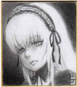 Rating: Safe Score: 0 Tags: 1girl bangs closed_mouth greyscale image looking_at_viewer monochrome photo portrait ribbon solo suigintou User: admin