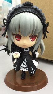 Rating: Safe Score: 0 Tags: 1girl black_dress boots chibi closed_mouth doll dress flower frills full_body gothic_lolita hairband lolita_fashion lolita_hairband long_hair long_sleeves looking_at_viewer photo red_eyes rose silver_hair solo standing suigintou wings User: admin