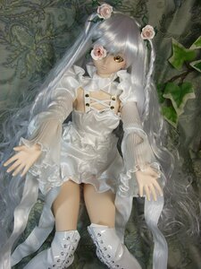 Rating: Safe Score: 0 Tags: 1girl bangs doll dress eyepatch flower frills hair_flower hair_ornament kirakishou lips long_hair rose solo thighhighs very_long_hair white_dress white_hair white_legwear white_rose yellow_eyes User: admin